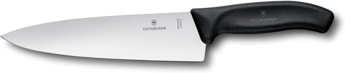 Victorinox Fibrox Pro Chef’s Knife, 8-Inch Chef’s,Black