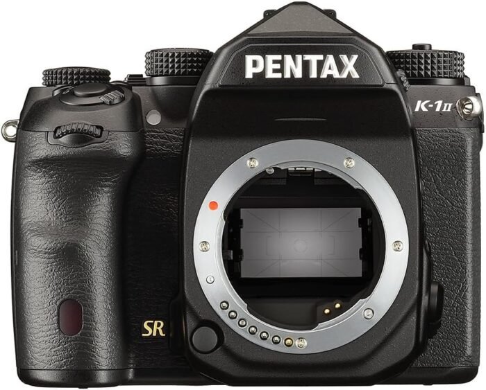 Pentax K-1 Mark II Full Frame 36MP Weather Resistant DSLR with 3.2″ TFT LCD, Black