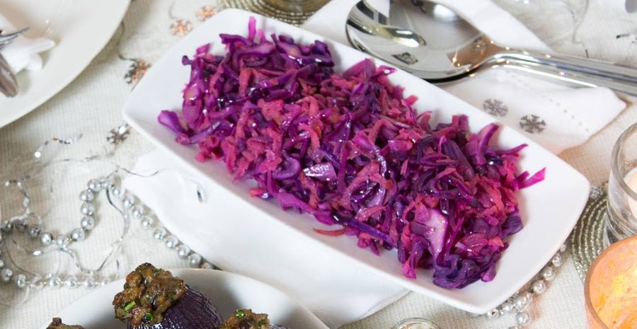 Make Ahead Red Cabbage with Juniper & Orange