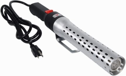 GGC Electric Charcoal Fire Starter Lighter for Big Green Egg Smokers BBQs Grills Wood Burning Fireplaces and Fire Pits(Meramic Core Material)