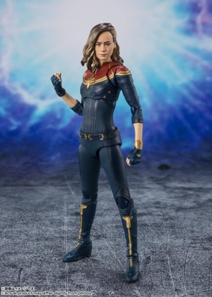 TAMASHII NATIONS – The Marvels – Captain Marvel (The Marvels), Bandai Spirits S.H.Figuarts Action Figure
