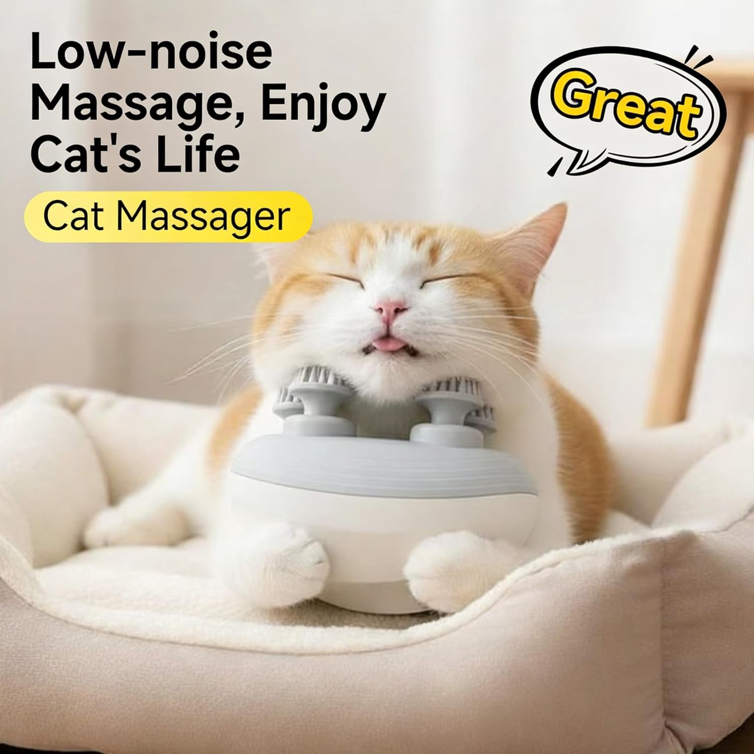 Electric Pet Cat Massager for Cats Electric Pet Cat Massager for Cats