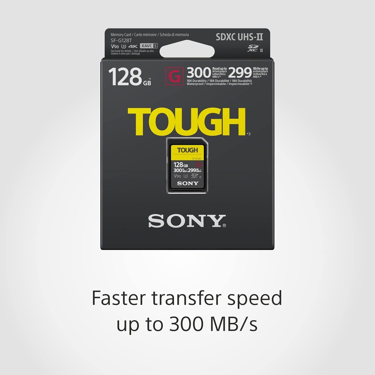Sony TOUGH-G series SDXC UHS-II Card 128GB Sony TOUGH-G series SDXC UHS-II Card 128GB