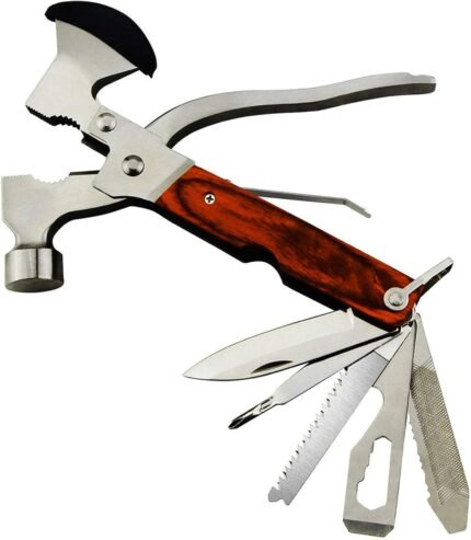 18-in-1 Multitool Camping Axe Hammer