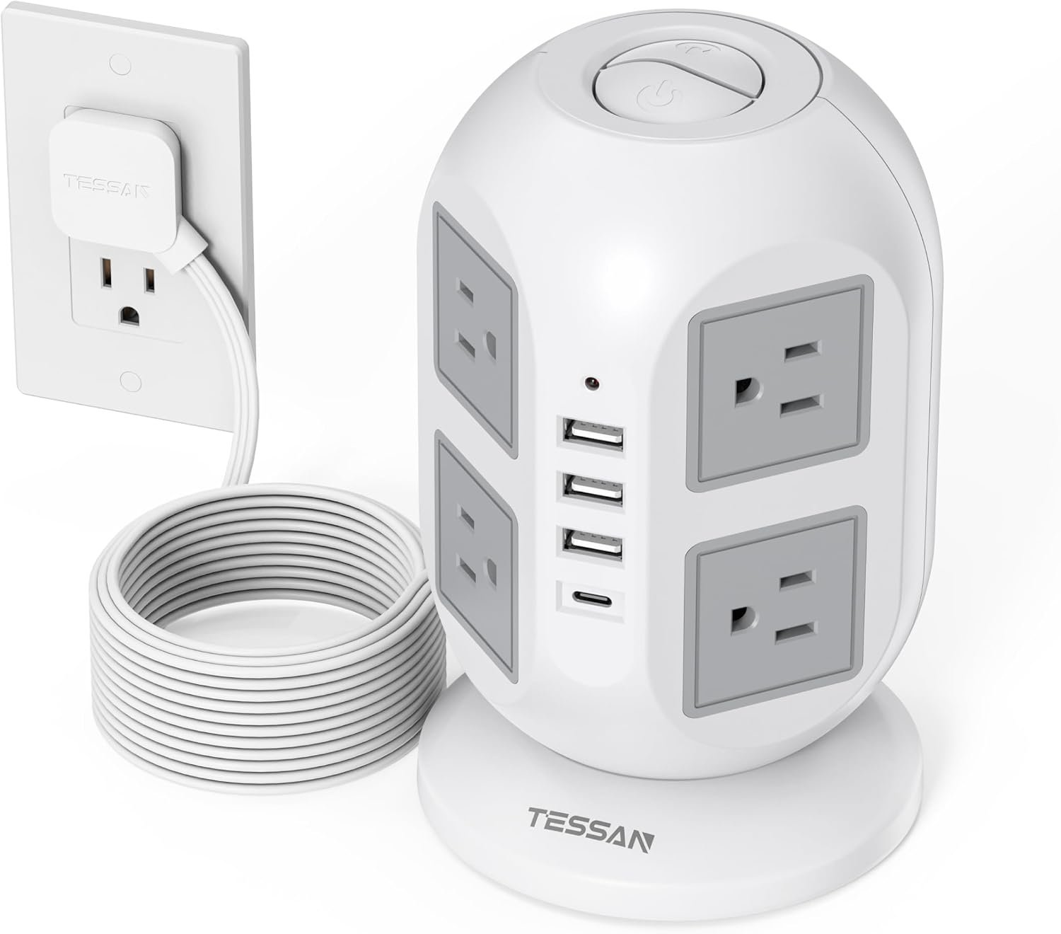Tessan Tower Surge Protector Tessan Tower Surge Protector