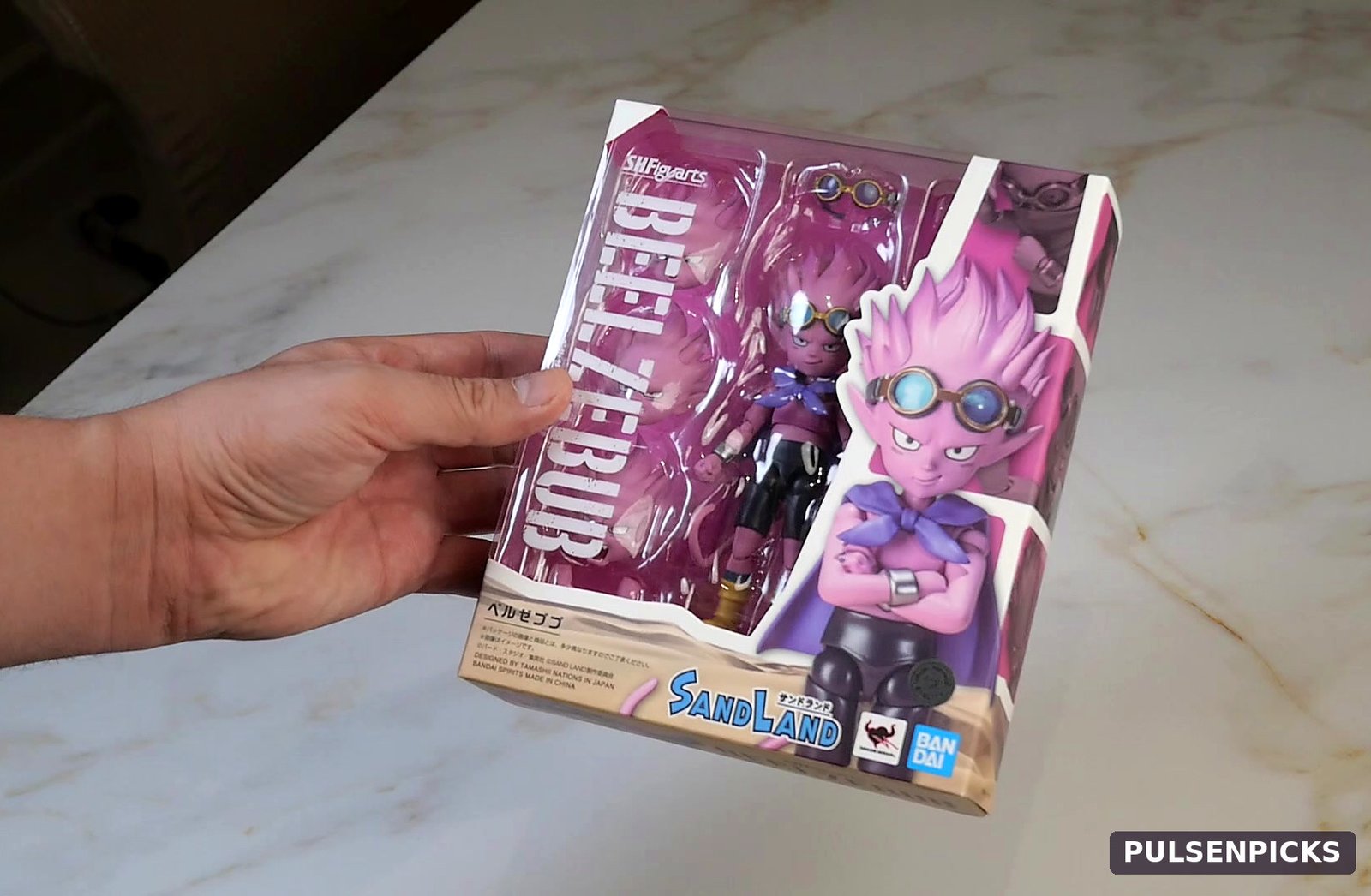 PulsenPicks unboxing of Bandai S.H.Figuarts Beelzebub