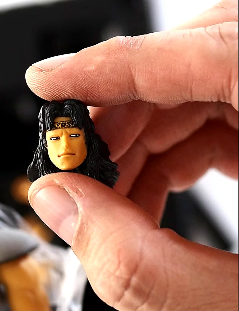 Amiba alternate head from Kaiyodo Revoltech Toki set