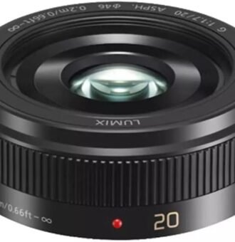 Panasonic LUMIX H-H020AE-K – Fixed Focal Lens 20mm 1.7