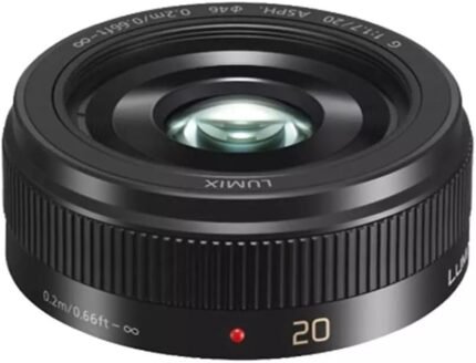 Panasonic LUMIX H-H020AE-K – Fixed Focal Lens 20mm 1.7