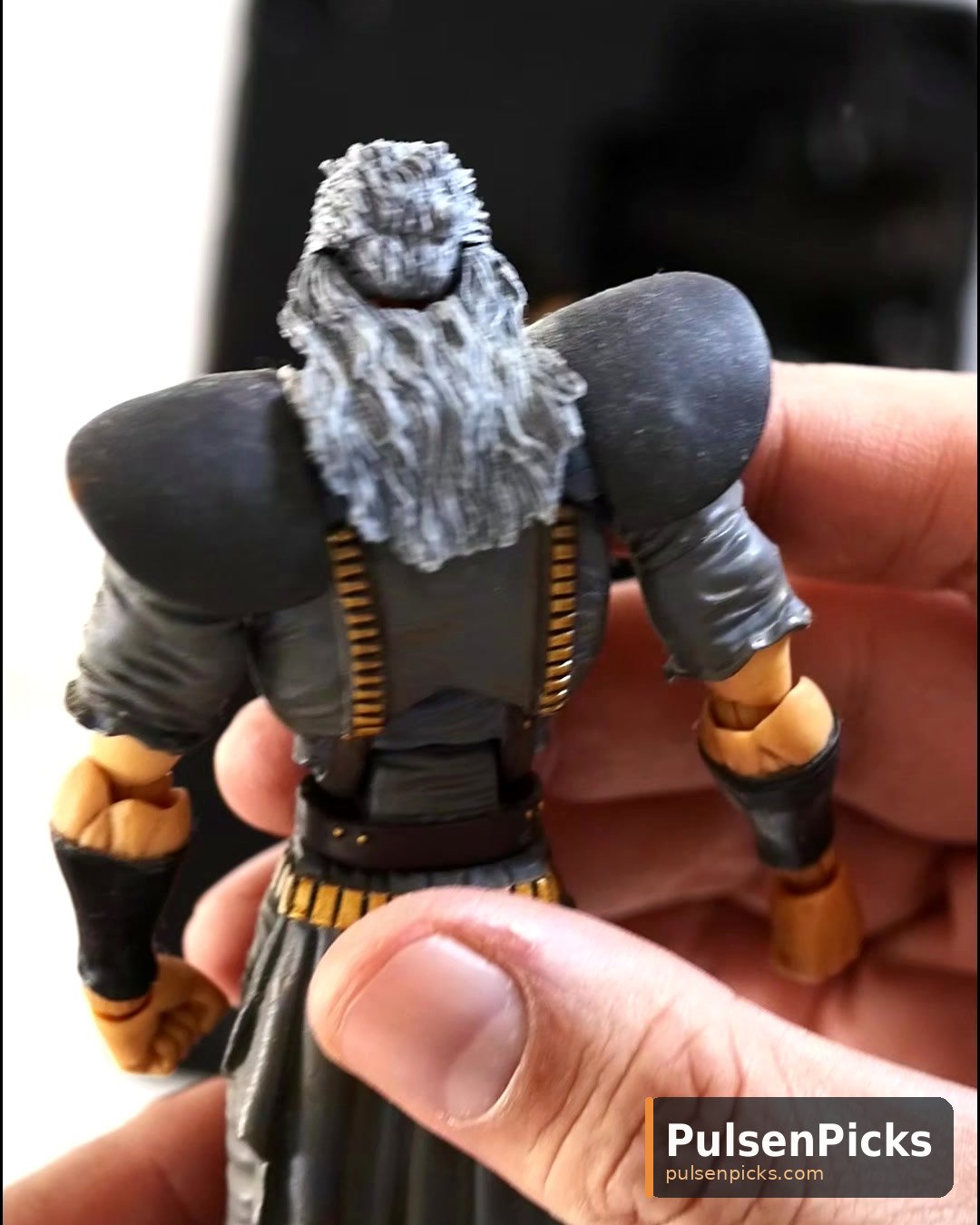 Rear view of Revoltech Shu