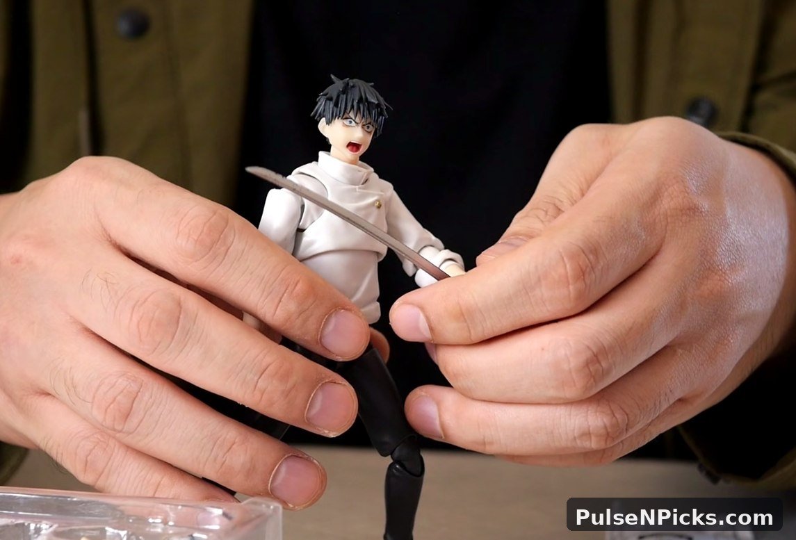 Yuta Okkotsu sword pose action figure