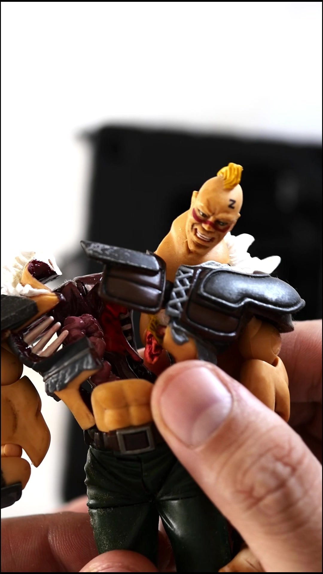 Exposed internal sculpt after Zeed's chest opens