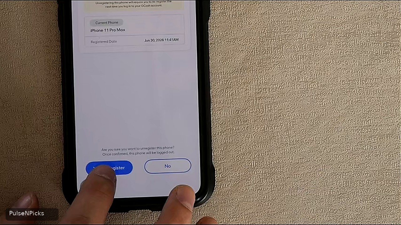 List of phones registered to GCash